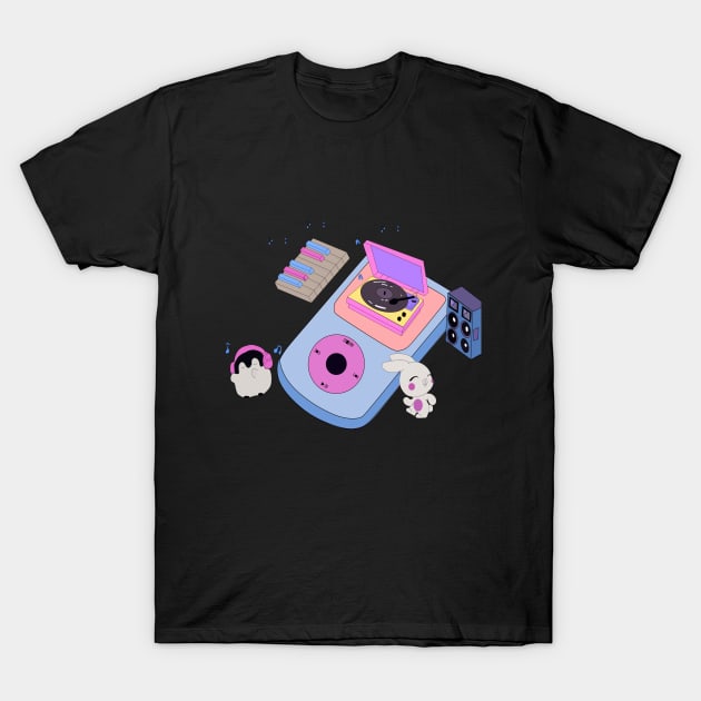 Music T-Shirt by Happydesign07